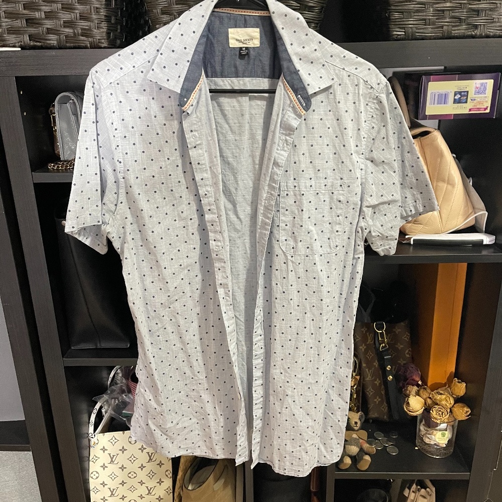 Men Button Down Shirt